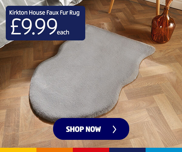 Kirkton House Faux Fur Rug