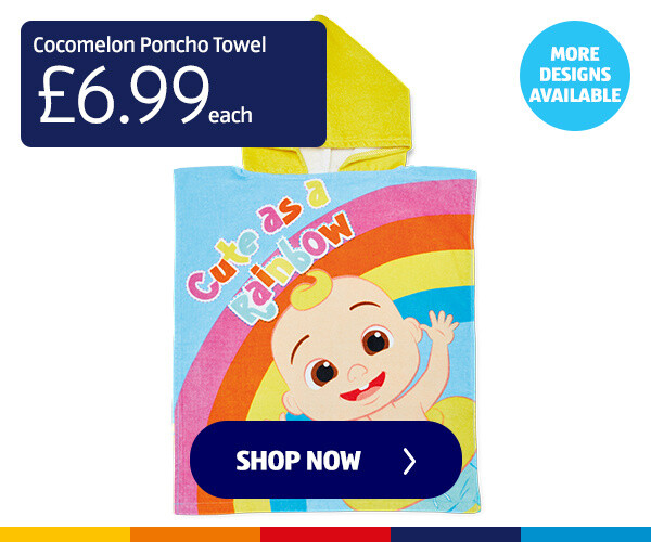 Cocomelon Poncho Towel