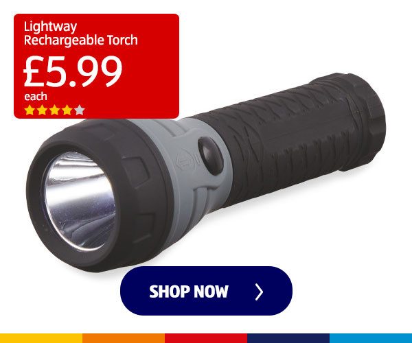 Lightway Rechargeable Torch - Shop Now