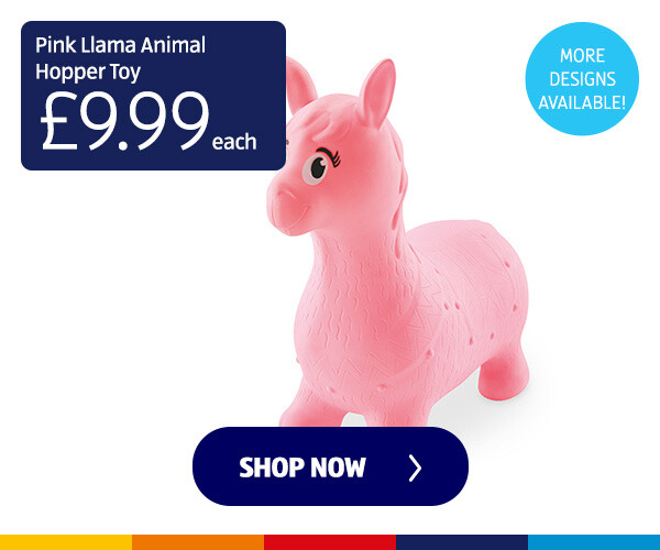 Pink Llama Animal Hopper Toy - Shop Now