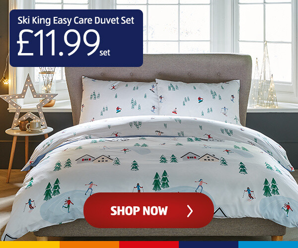 Ski King Easy Care Duvet Set