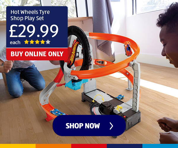 Hot Wheels Tyre Shop Play Set - Shop Now