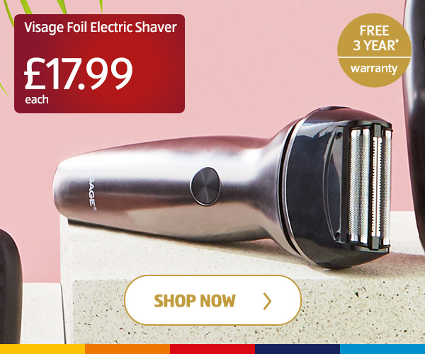 Visage Foil Electric Shaver - Shop Now