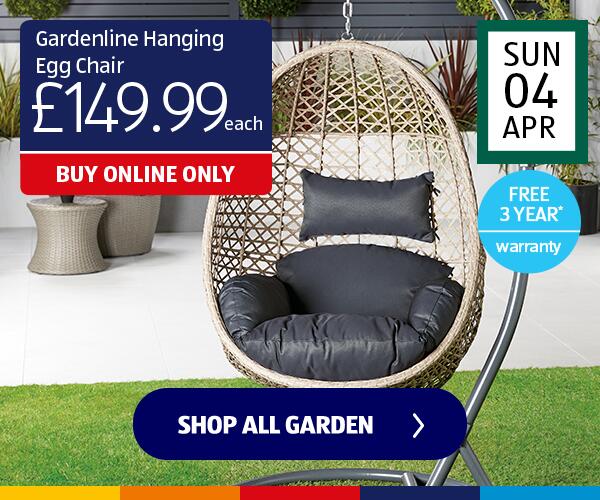 Gardenline Hanging Egg Chair - Shop Now