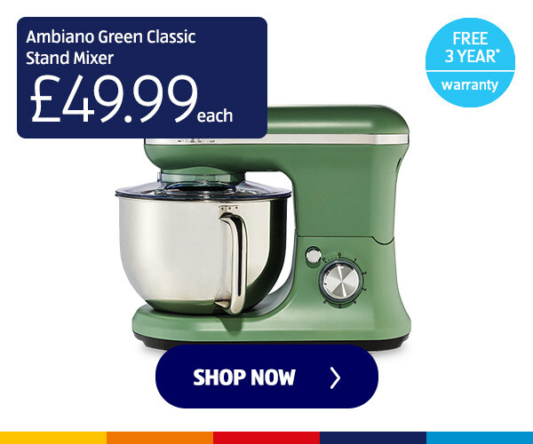 Ambiano Green Classic Stand Mixer