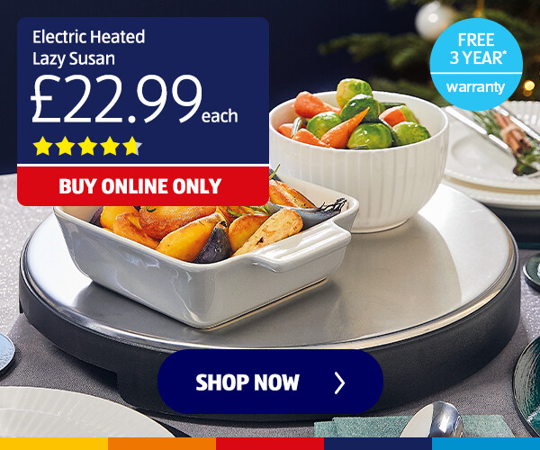 Electric Heated Lazy Susan - Shop Now