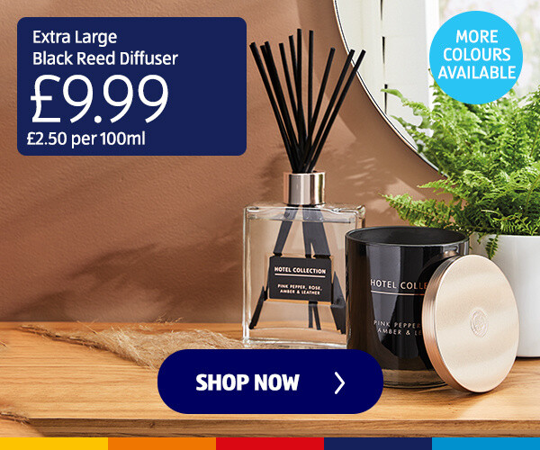 Extra Large Black Reed Diffuser - Shop Now