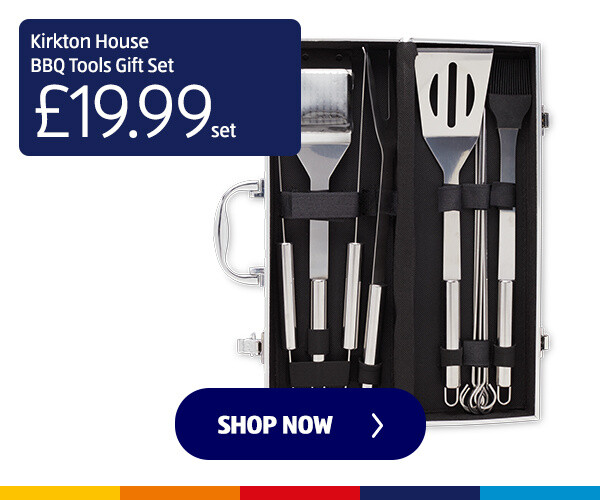 Kirkton House BBQ Tools Gift Set - 19.99 set