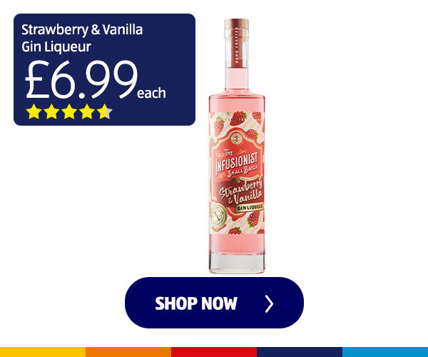 Strawberry & Vanilla Gin Liqueur