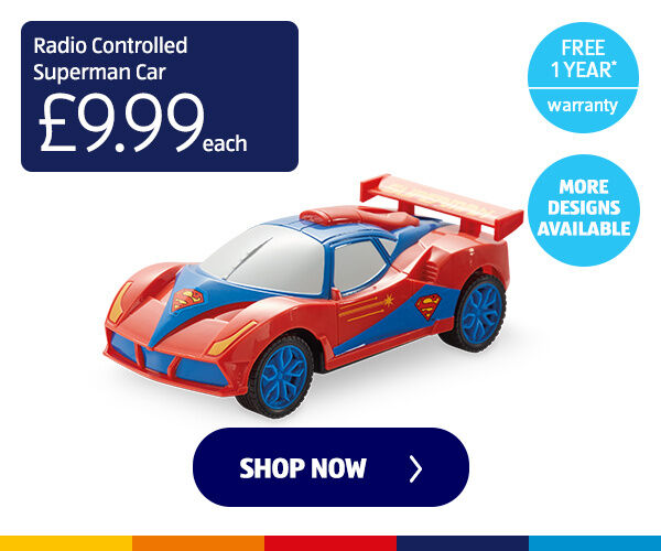 Radio Controlled Superman Car