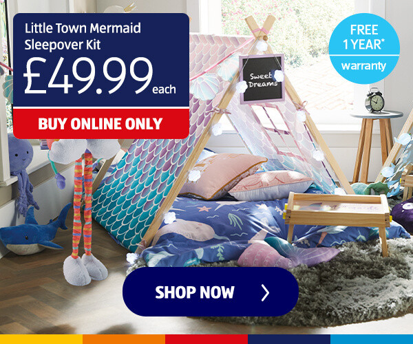 Little Town Mermaid Sleepover Kit