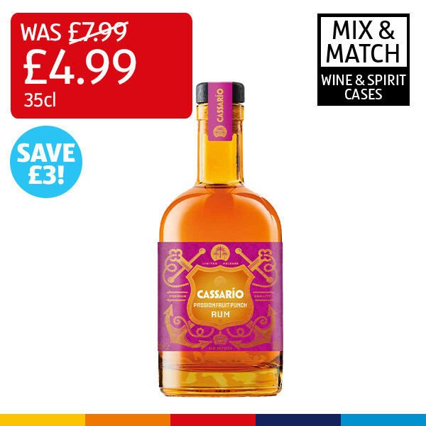 Cassario Passion Fruit Rum 35cl