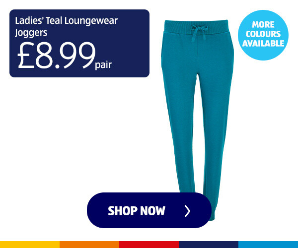 Ladies' Teal Loungewear Joggers