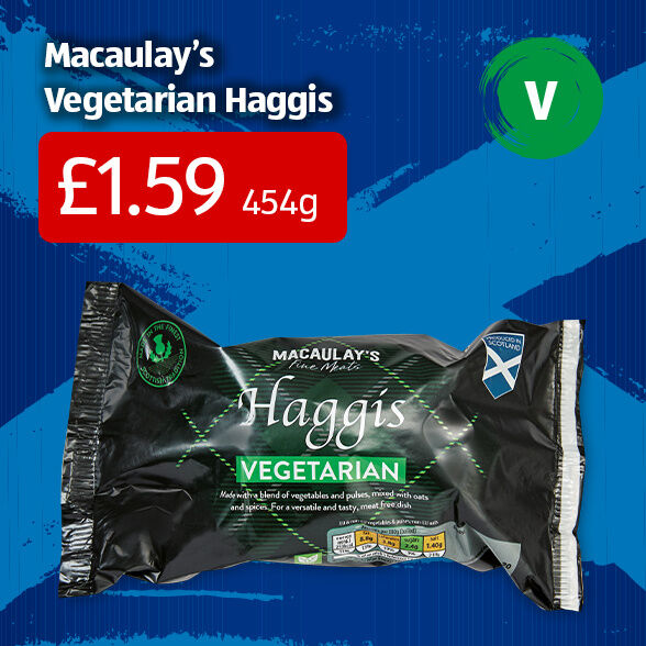 Macaulay's Vegetarian Haggis, 1.59 454g