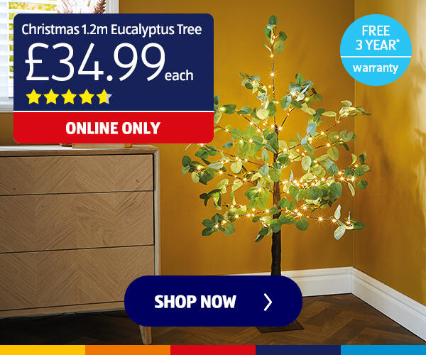 Christmas 1.2m Eucalyptus Tree