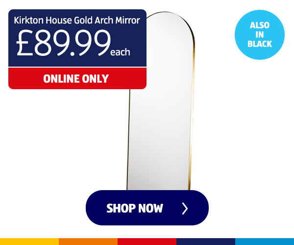 Kirkton House Gold Arch Mirror