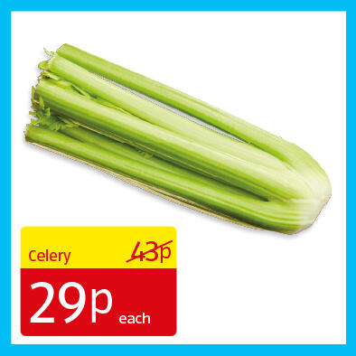 Celery - 29p each