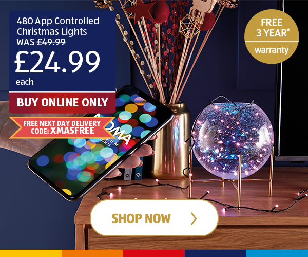 480 App Controlled Christmas Lights - Shop Now