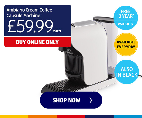 Ambiano Cream Coffee Capsule Machine