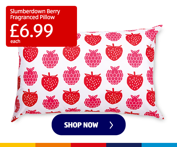 Slumberdown Berry Fragranced Pillow - Shop Now