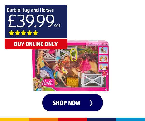 Barbie Hug and Horses