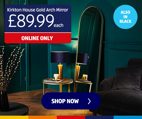 Kirkton House Gold Arch Mirror