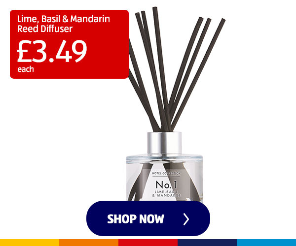 Lime, Basil & Mandarin Reed Diffuser - Shop Now