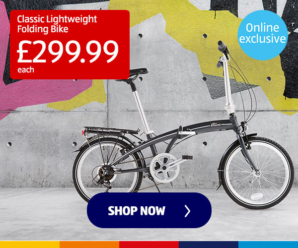 Classic Lightweight Folding Bike - Shop Now 