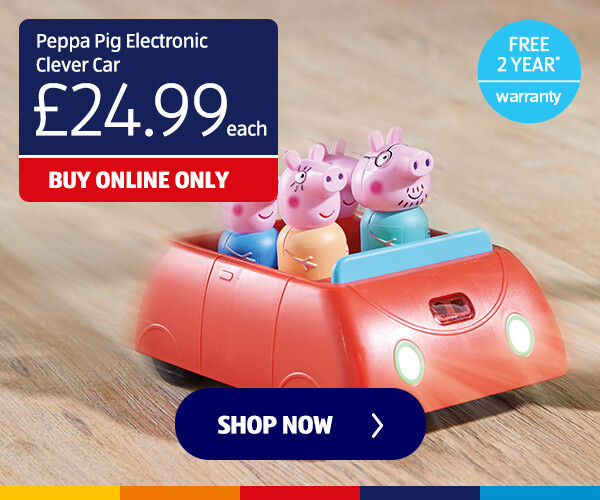 Peppa Pig Electronic Clever Car - Shop Now