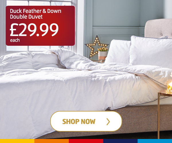 Duck Feather & Down Double Duvet - Shop Now