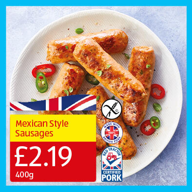 Mexican Style Sausages - 2.19 400g