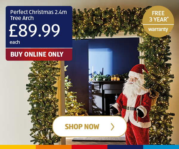 Perfect Christmas 2.4m Tree Arch - Shop Now