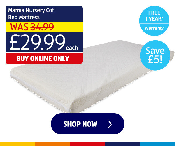 Mamia Nursery Cot Bed Mattress - Shop Now