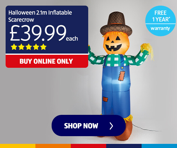 Halloween 2.1m Inflatable Scarecrow