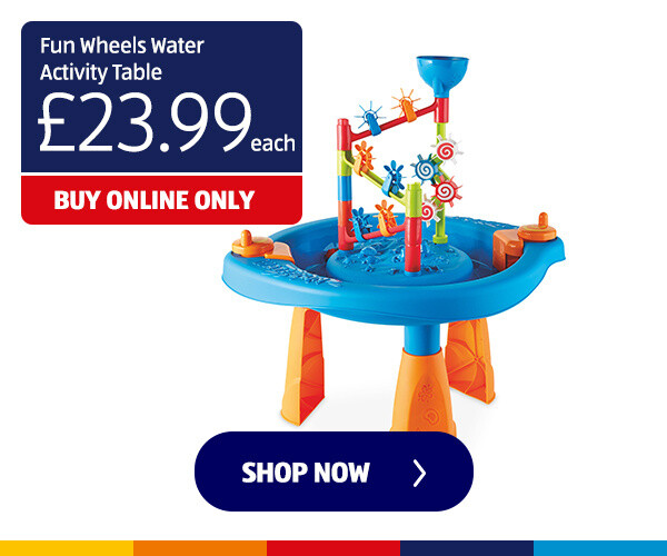 Fun Wheels Water Activity Table