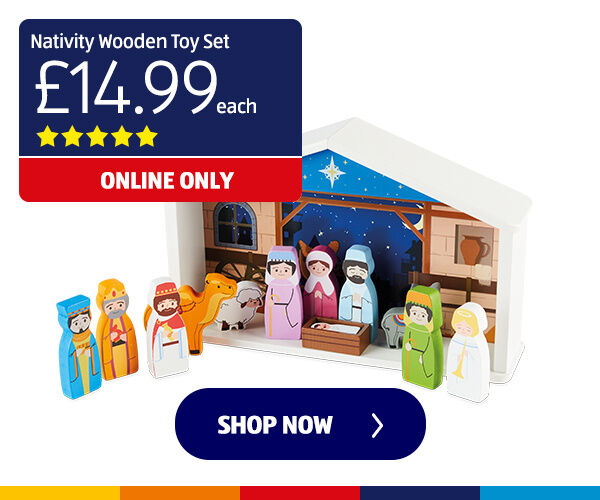 Nativity Wooden Toy Set