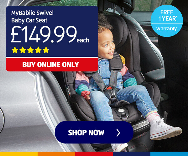 MyBabiie Swivel Baby Car Seat