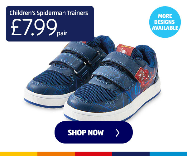 Children's Spiderman Trainers