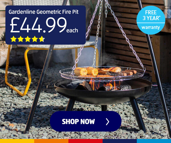 Gardenline Tripod Fire Pit