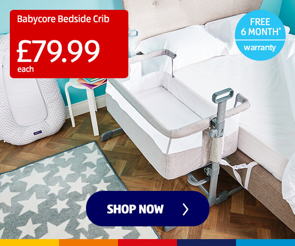 Babycore Bedside Crib - Shop Now