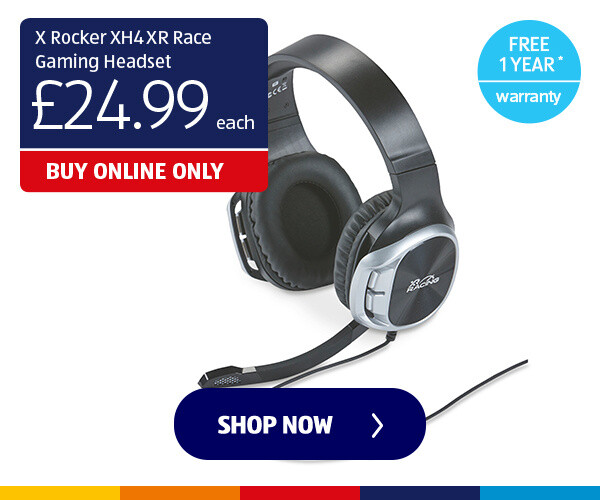 X Rocker XH4 XR Race Gaming Headset - Shop Now