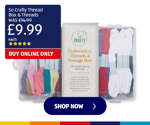 So Crafty Thread Box & Threads - Shop Now