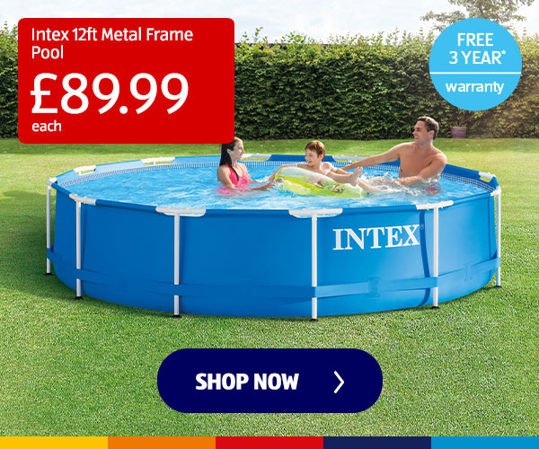 Intex 12ft Metal Frame Pool - Shop Now