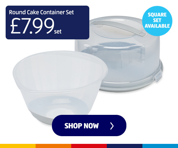 Round Cake Container Set