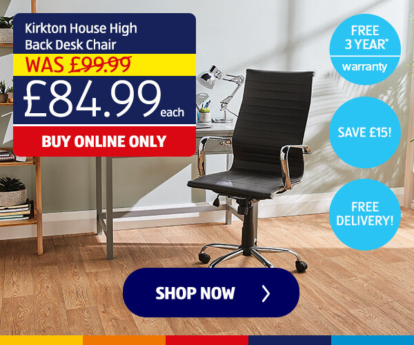 Kirkton House High Back Desk Chair