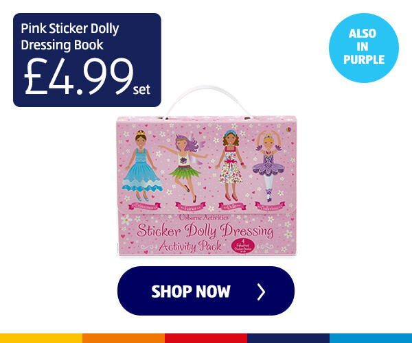 Pink Sticker Dolly Dressing Book