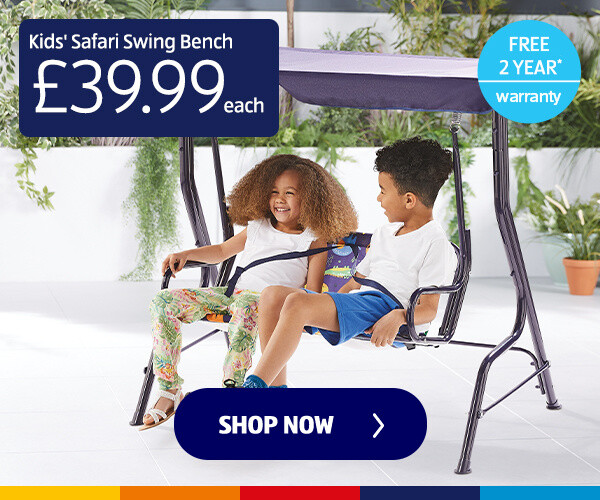 Kids' Safari Swing Bench