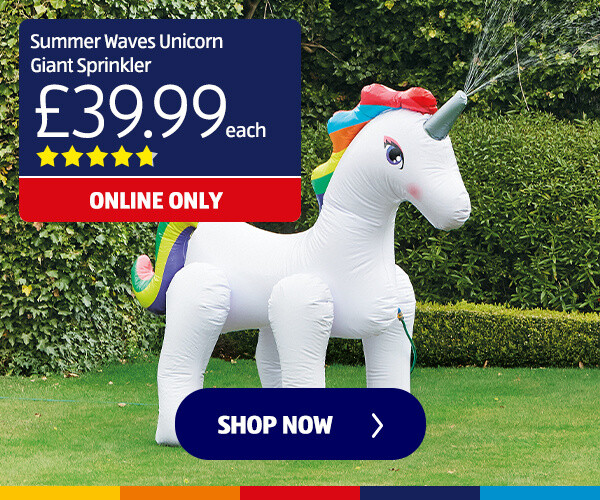 Summer Waves Unicorn Giant Sprinkler