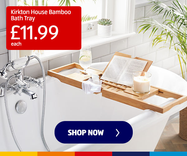 Kirkton House Bamboo Bath Tray - Shop Now