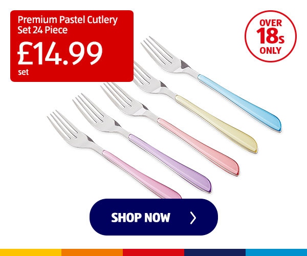 Premium Pastel Cutlery Set 24 Piece – Shop Now